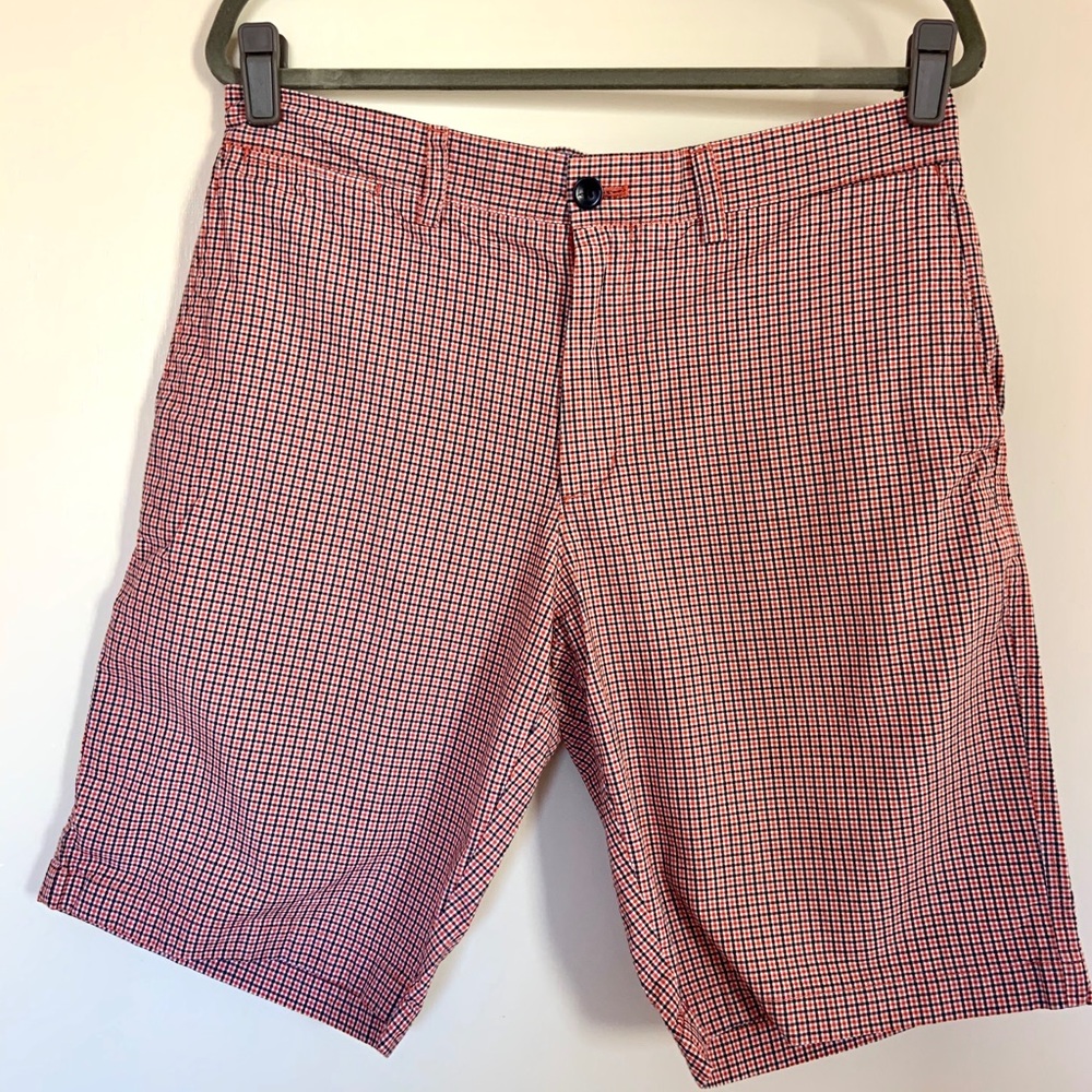 Men’s Banana Republic plaid shorts size 33